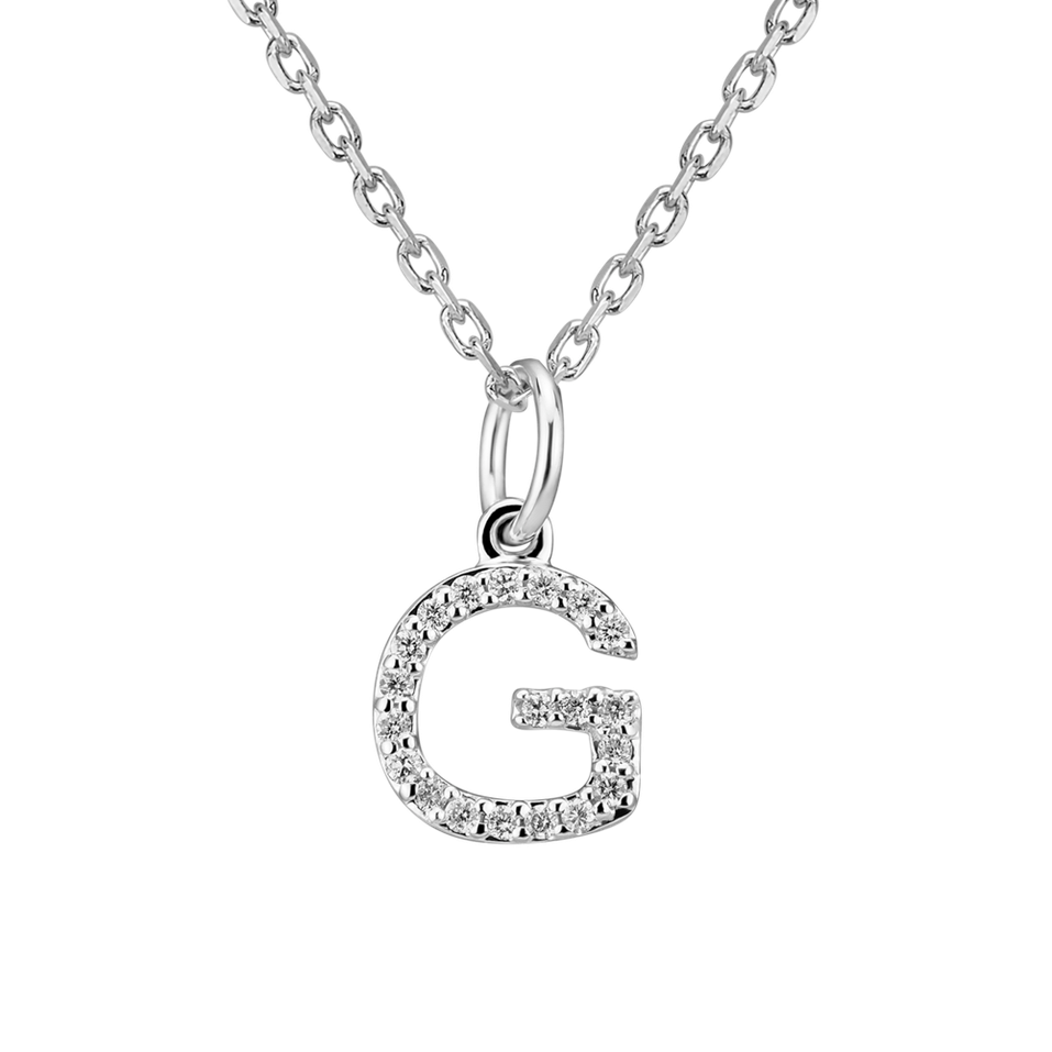 Diamond pendant Line Glitter  G