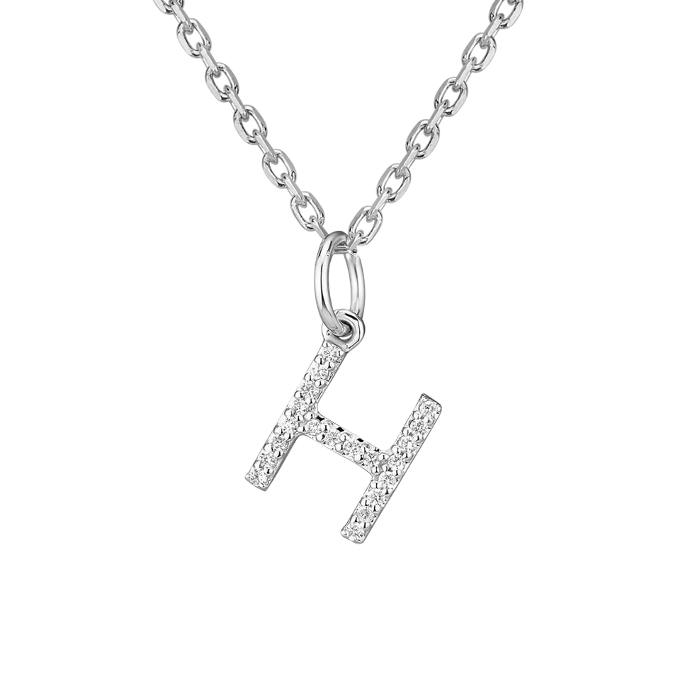 Diamond pendant Line Glitter  H
