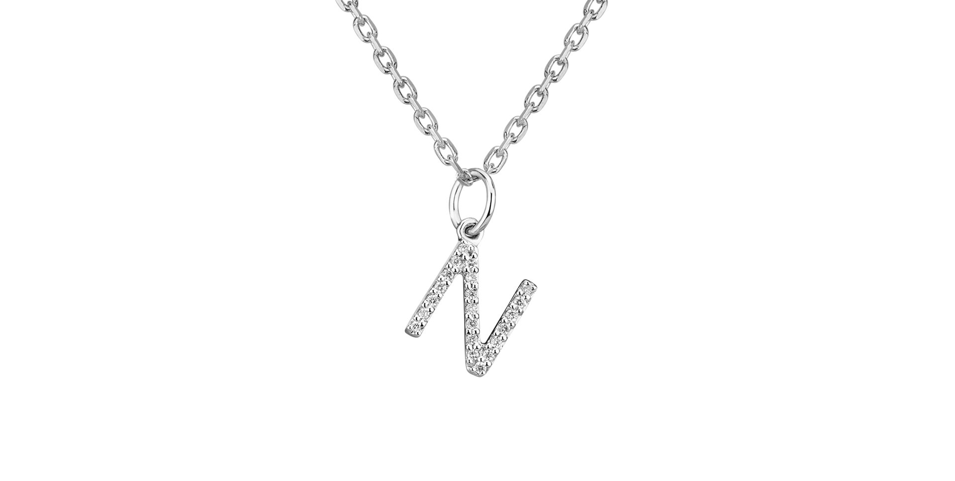 Diamond pendant Line Glitter  N