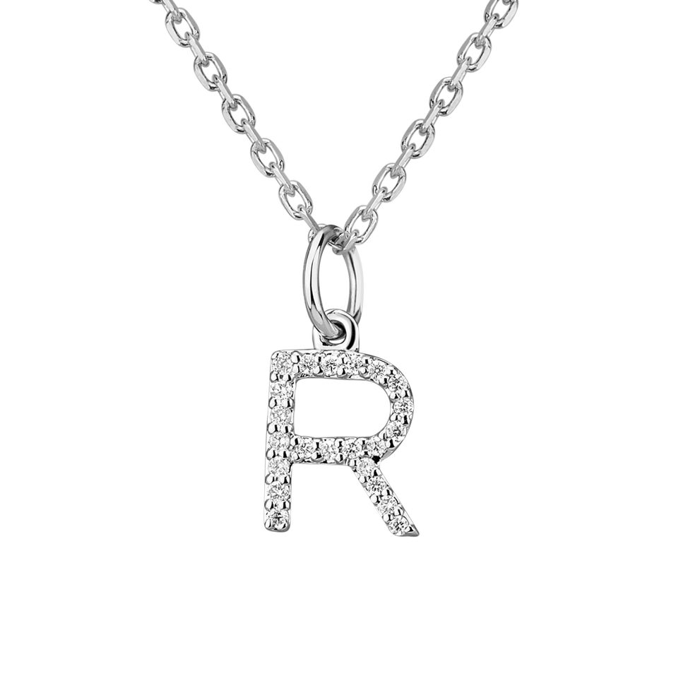 Diamond pendant Line Glitter  R