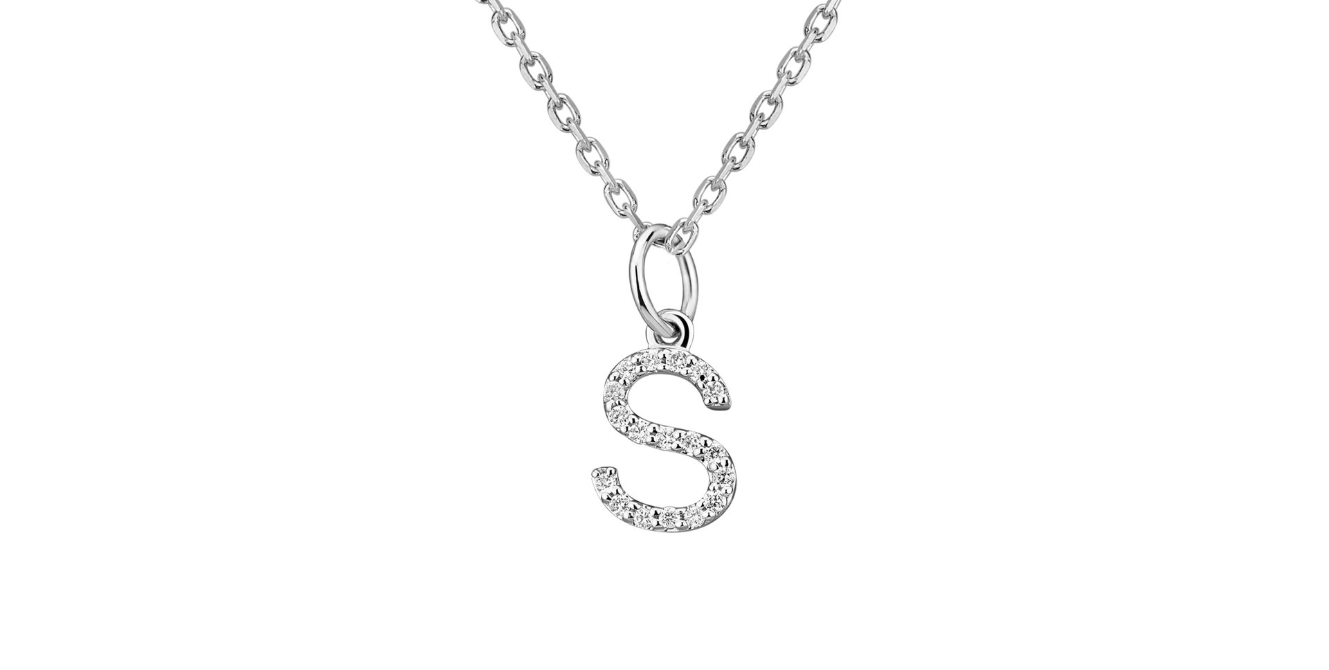 Diamond pendant Line Glitter  S