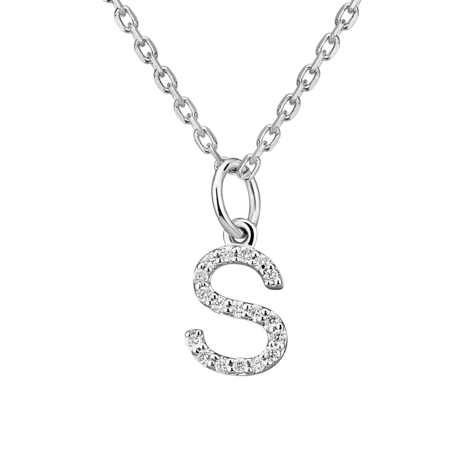Diamond pendant Line Glitter  S