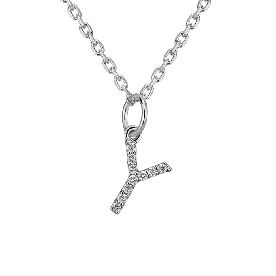 Diamond pendant Line Glitter  Y