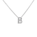 Diamond necklace Diamond Letter2