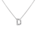 Diamond necklace Diamond Letter2