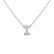 Diamond necklace Diamond Letter2