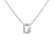 Diamond necklace Diamond Letter2