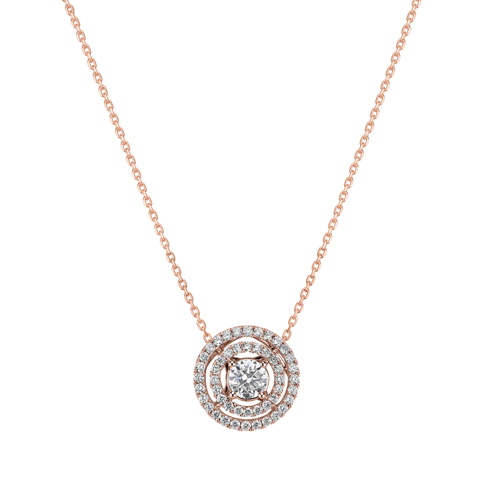 Diamond pendant Royal Circle
