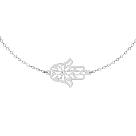 Diamond bracelet Fatima Flower
