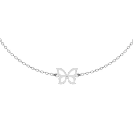 Diamond bracelet Gold Butterfly
