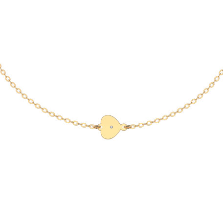 Diamond bracelet Little Heart