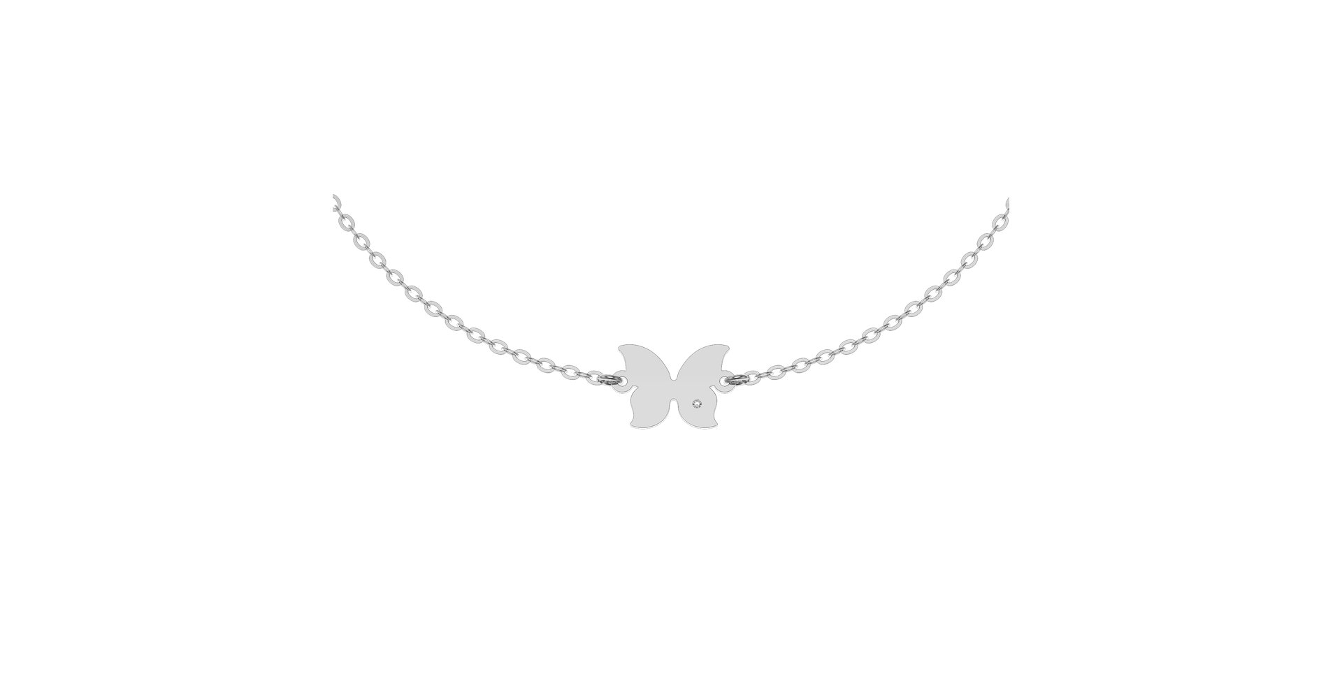 Diamond bracelet Little Butterfly