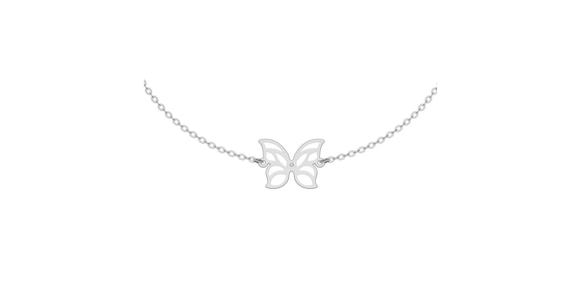 Diamond bracelet Miracle Butterfly