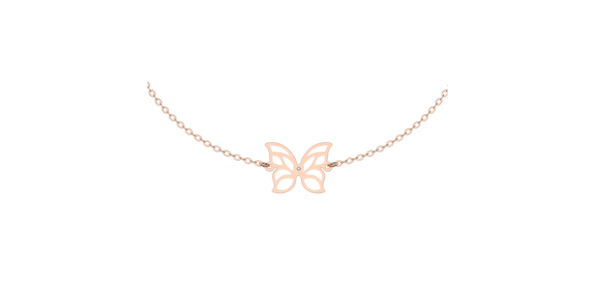 Diamond bracelet Miracle Butterfly