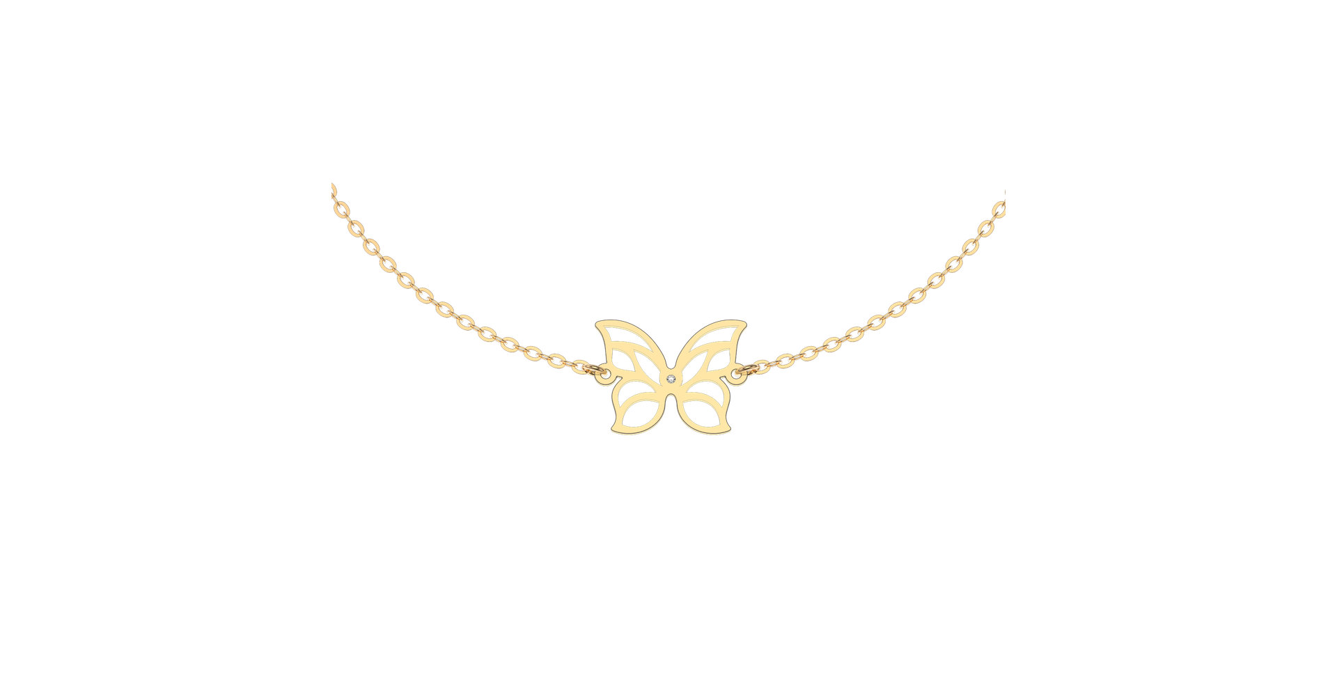 Diamond bracelet Miracle Butterfly