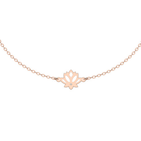 Diamond bracelet Little Lotus