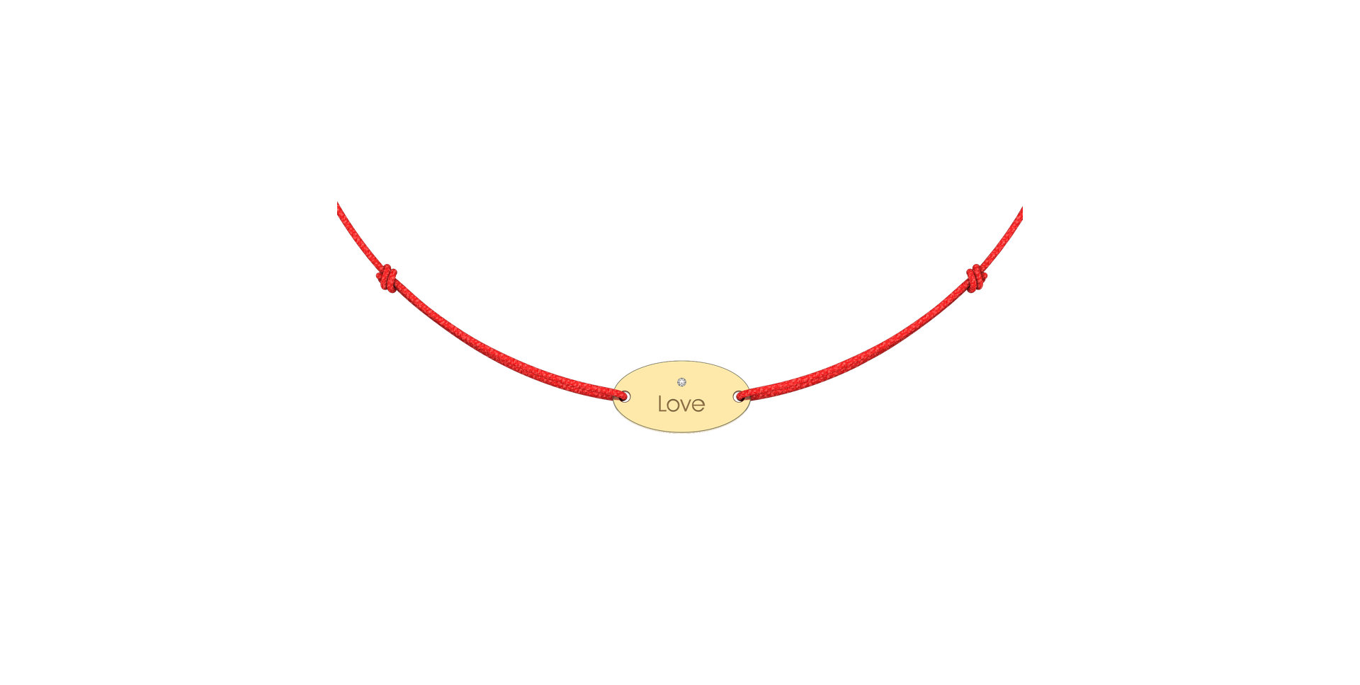 Diamond bracelet Gold Stamp