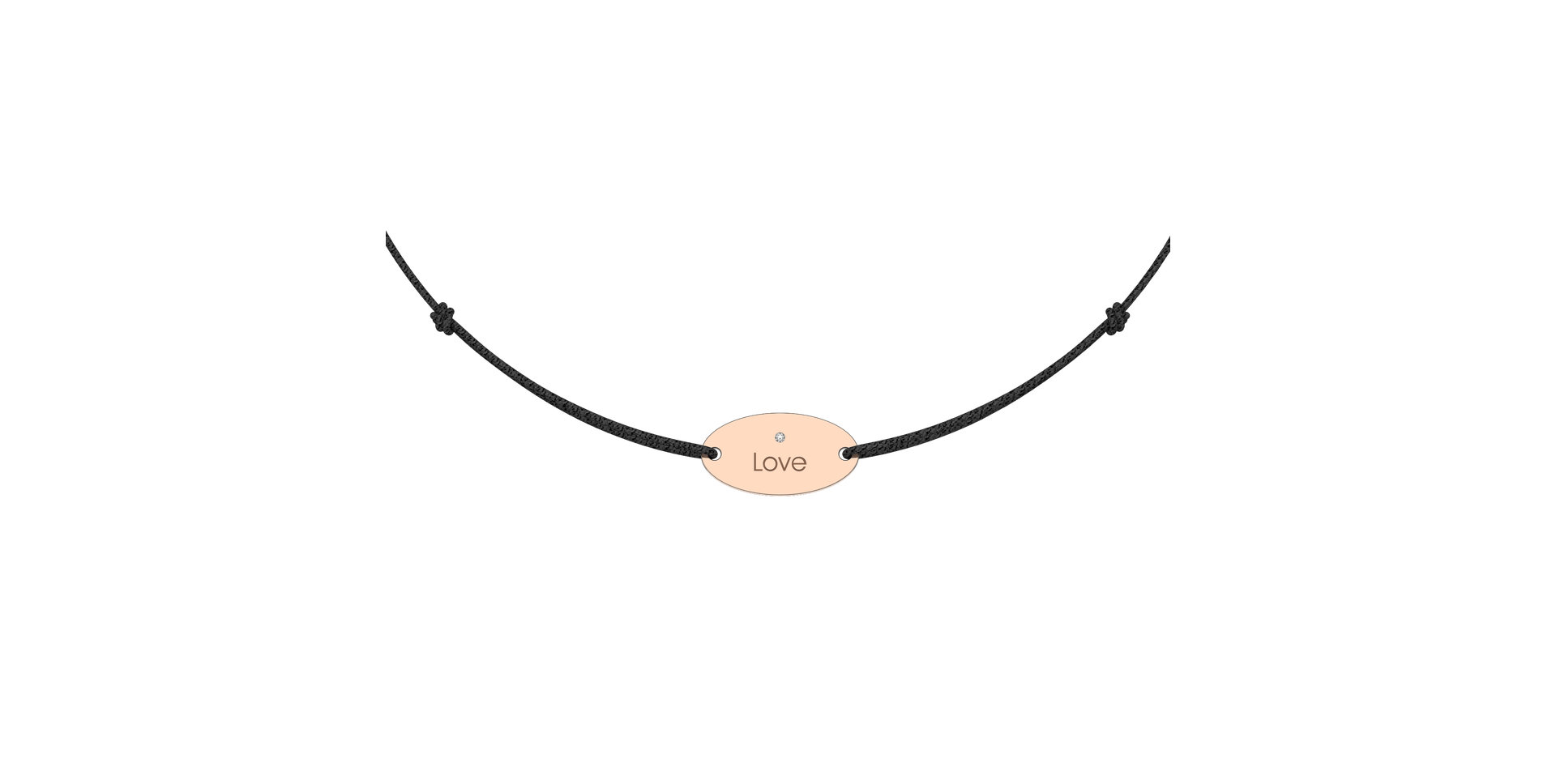 Diamond bracelet Gold Stamp