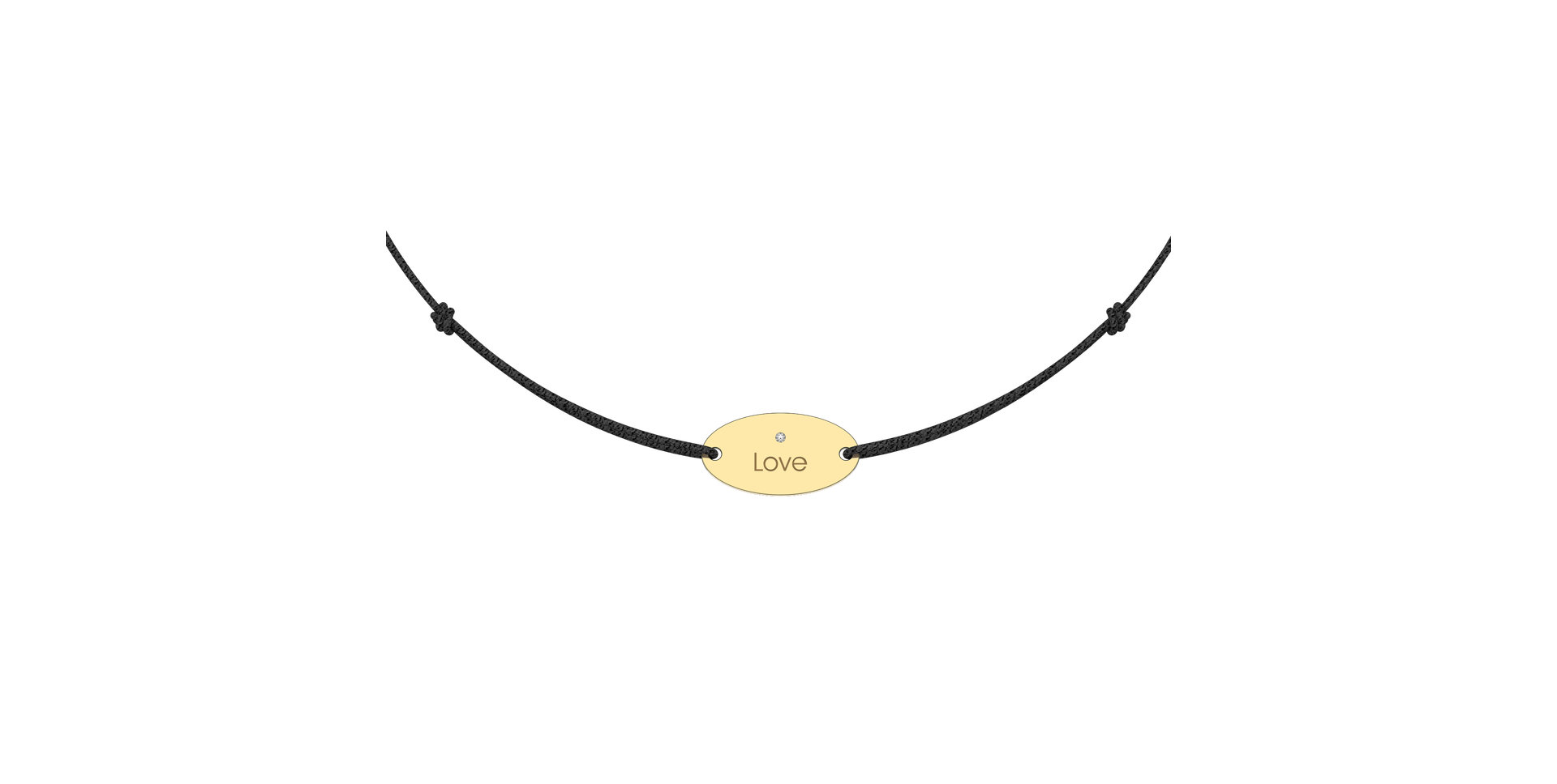 Diamond bracelet Gold Stamp