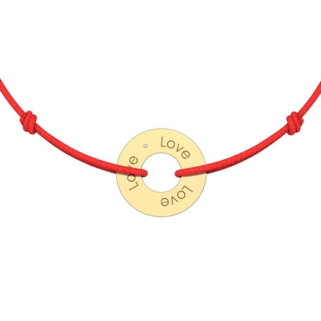 Diamond bracelet Love Circle