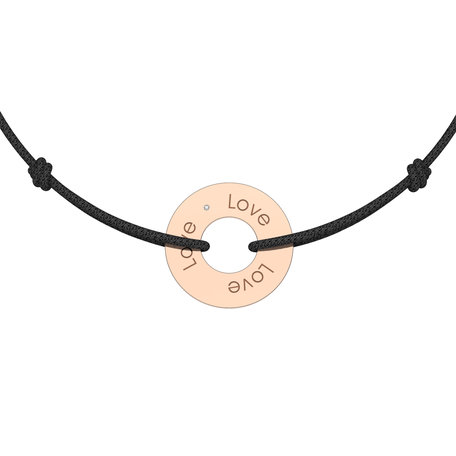 Diamond bracelet Love Circle