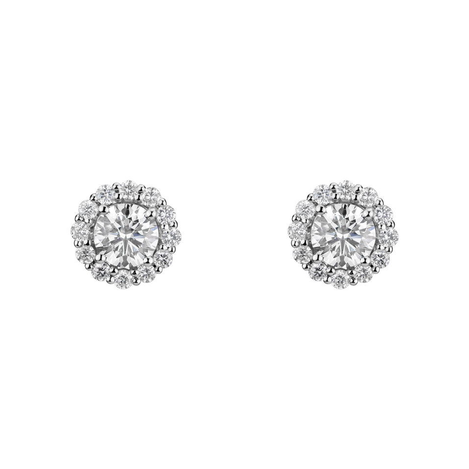 Diamond earrings Bloom Spark