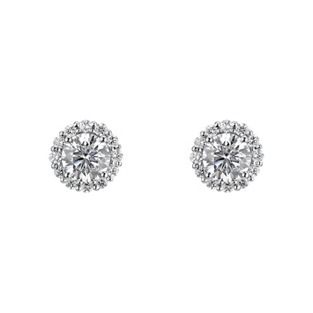 Diamond earrings Bloom Spark