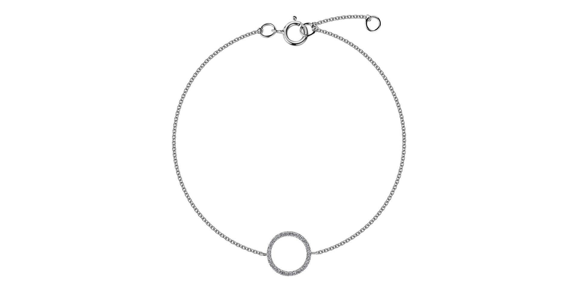 Diamond bracelet Circle