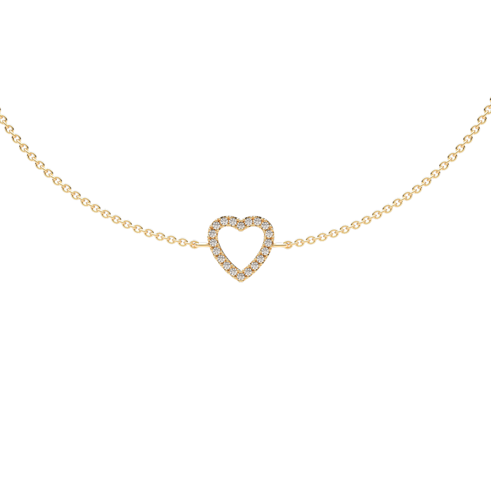 Diamond bracelet Tender Heart