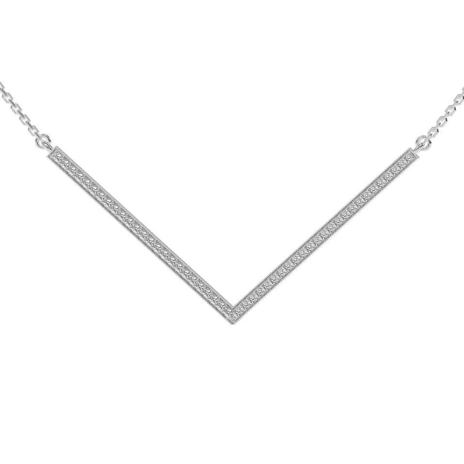Diamond necklace Victory Line