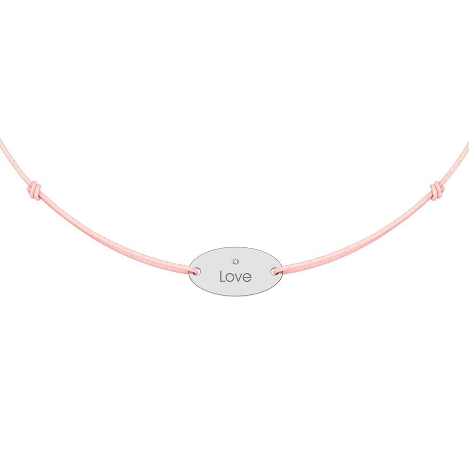 Diamond bracelet Gold Stamp