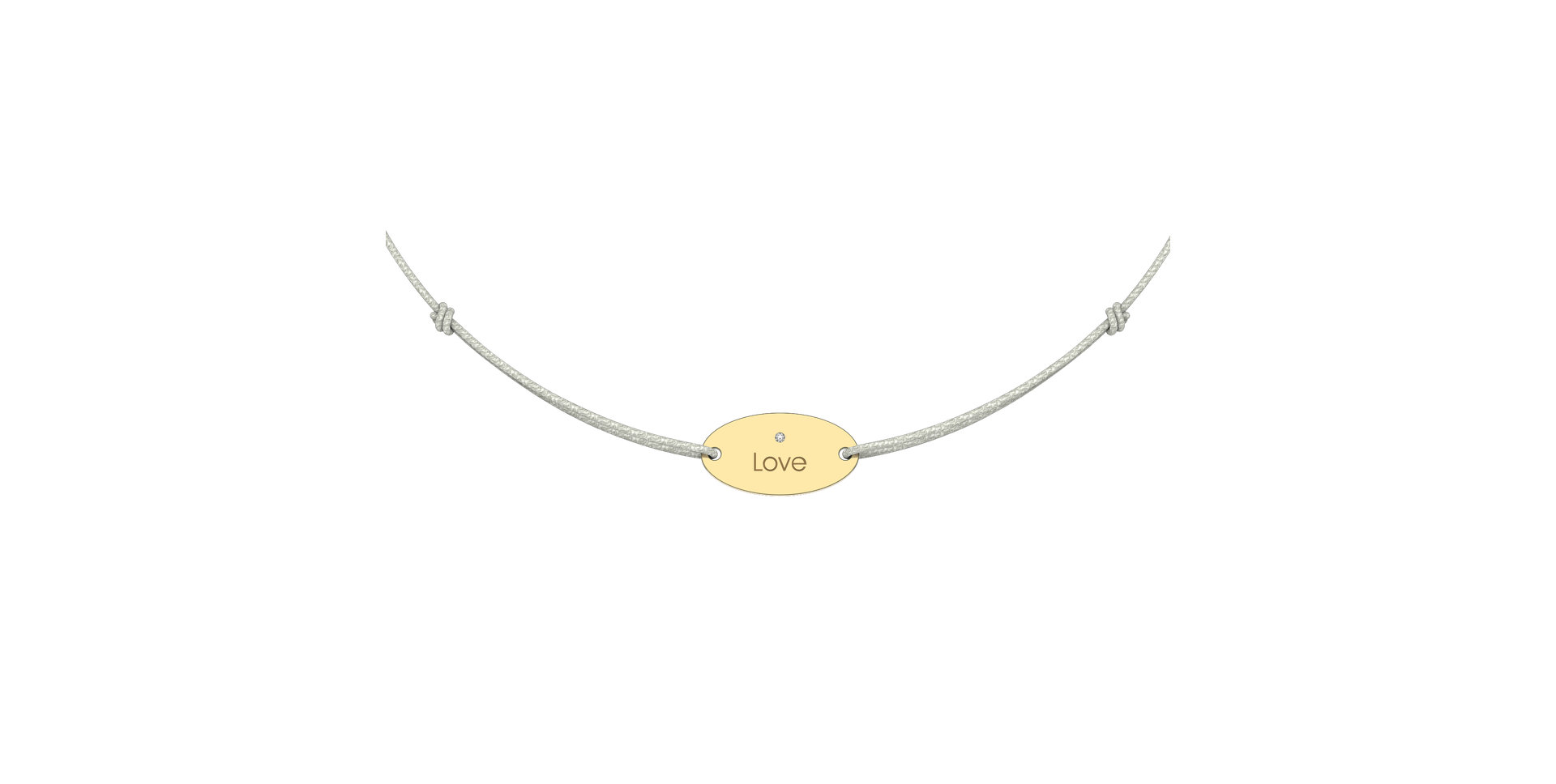 Diamond bracelet Gold Stamp