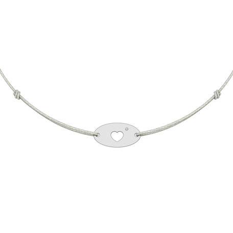 Diamond bracelet Gold Heart