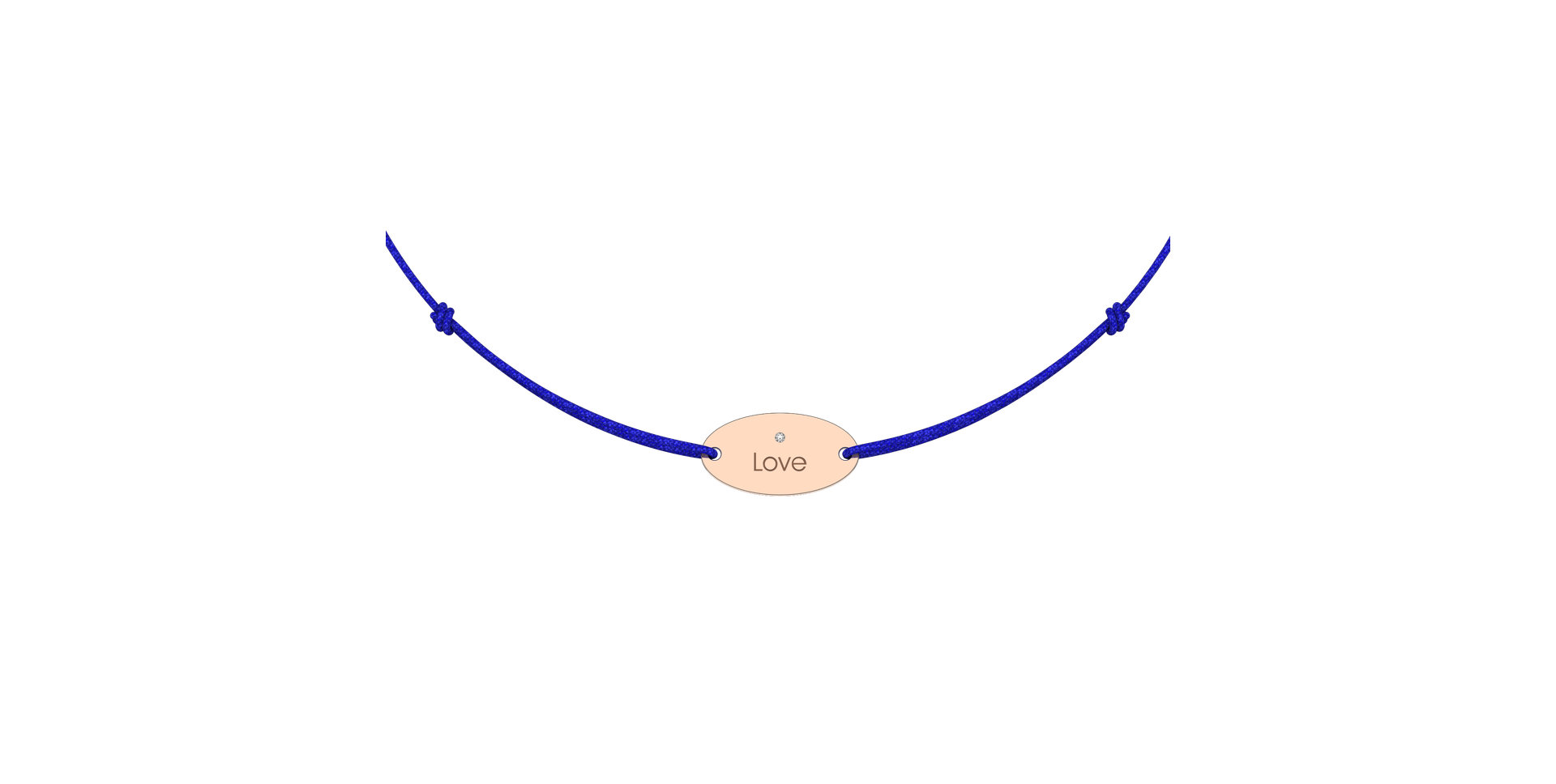 Diamond bracelet Gold Stamp