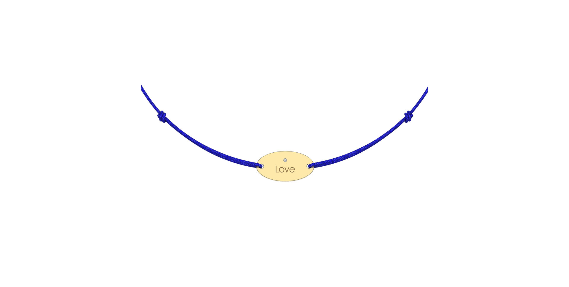 Diamond bracelet Gold Stamp