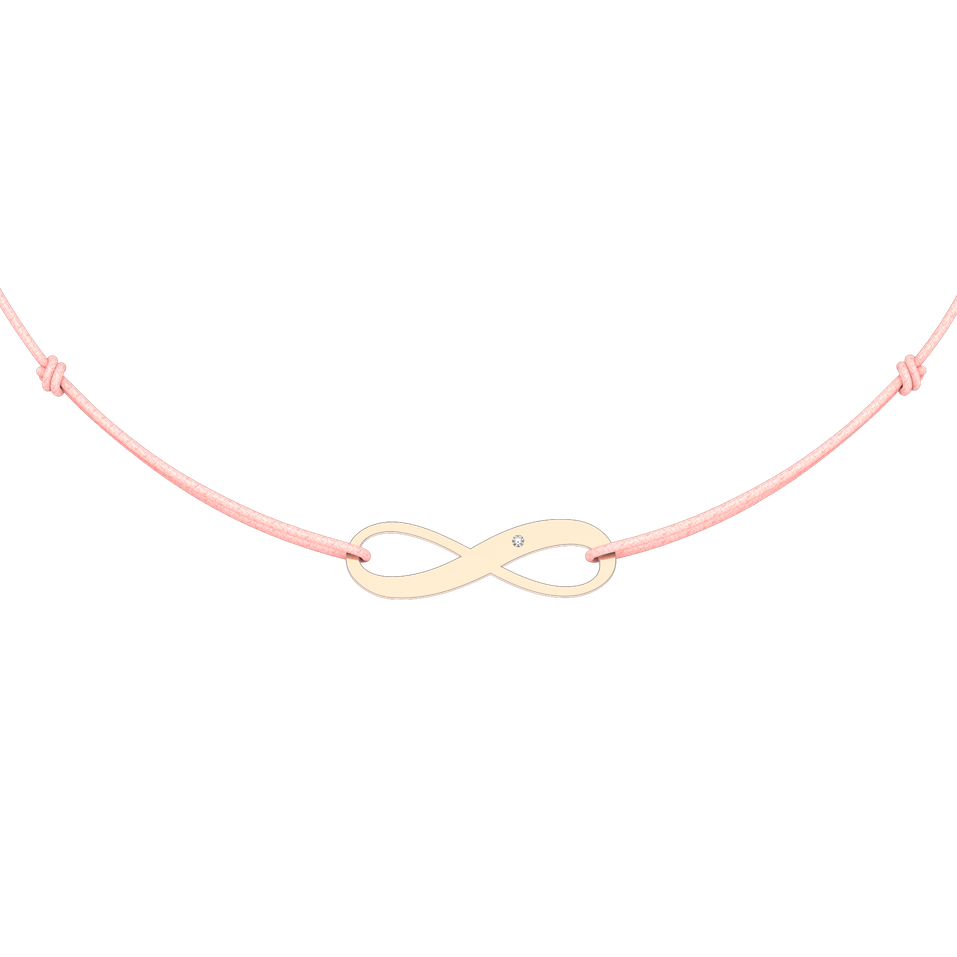 Diamond bracelet Infinity