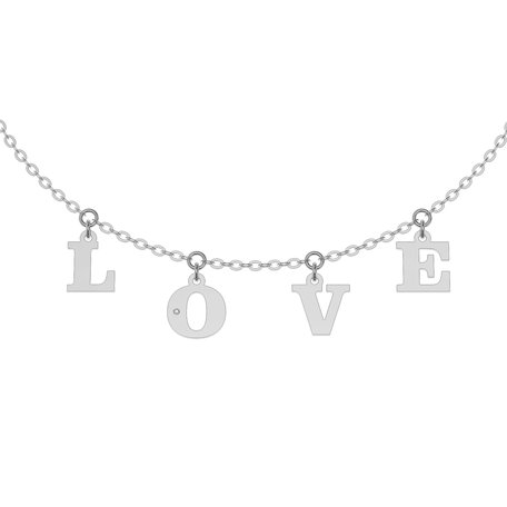 Diamond bracelet Love