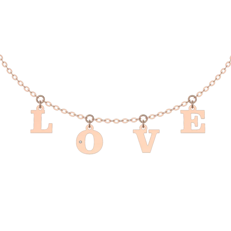 Diamond bracelet Love