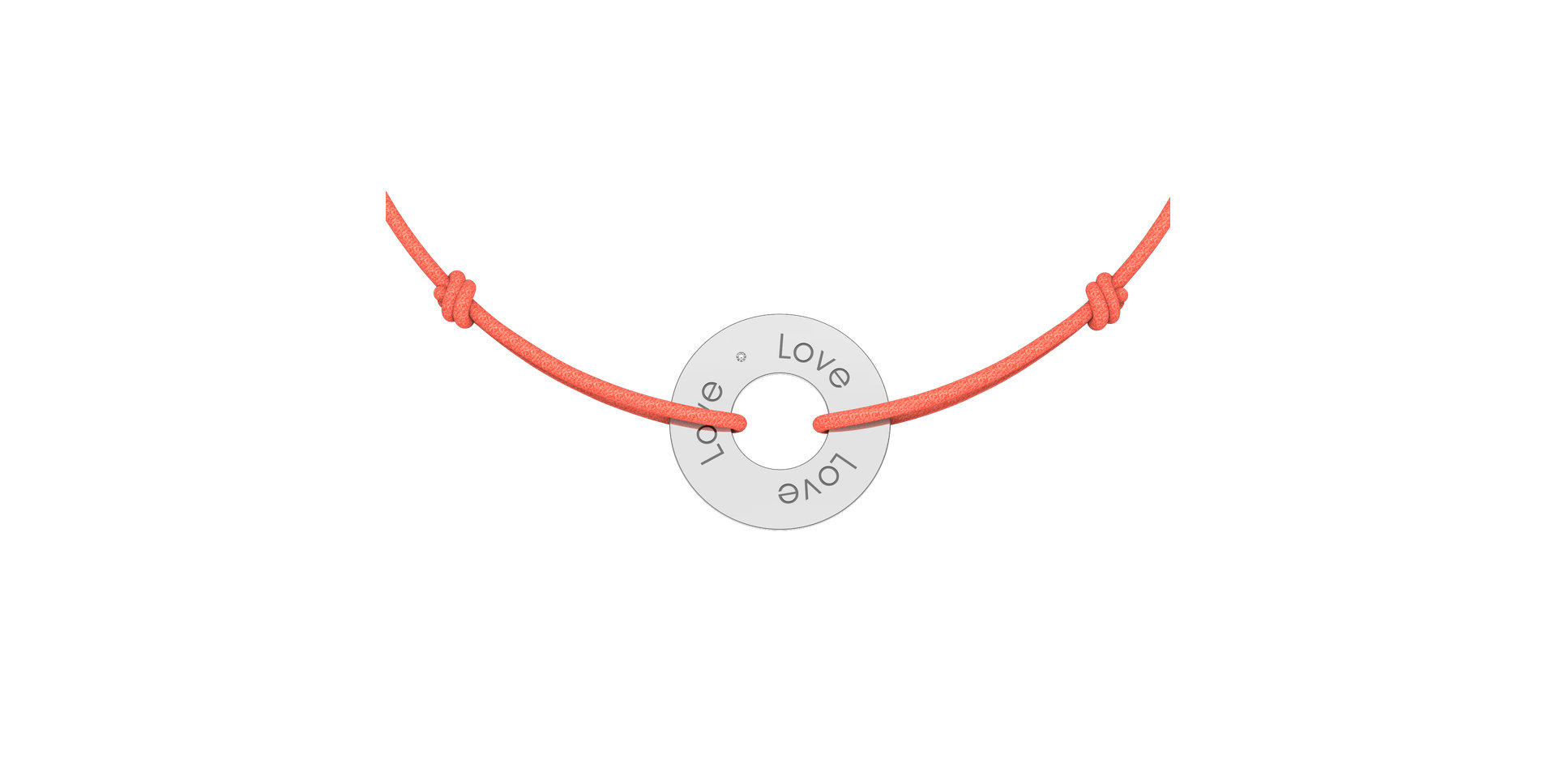 Diamond bracelet Love Circle