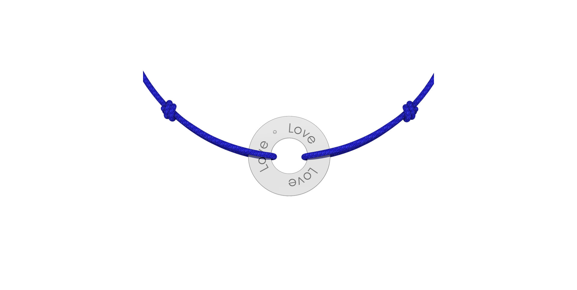Diamond bracelet Love Circle