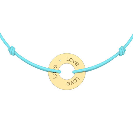 Diamond bracelet Love Circle