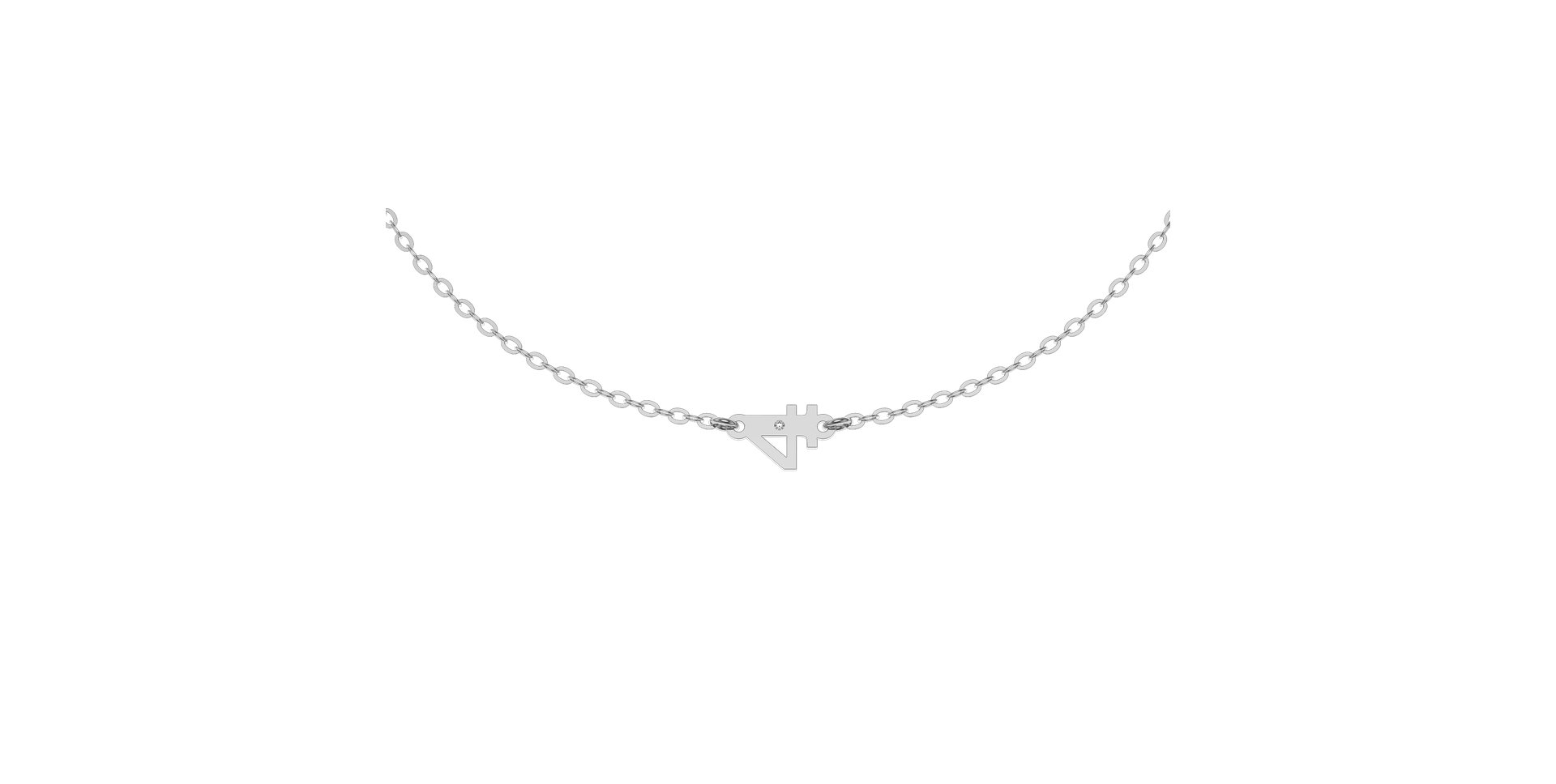 Diamond bracelet Lucky Four