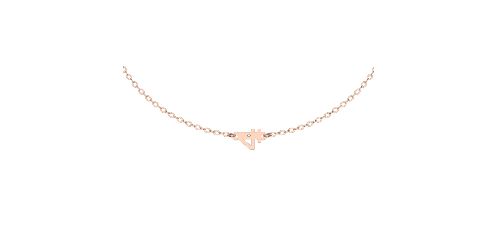 Diamond bracelet Lucky Four