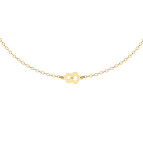 Diamond bracelet Lucky Eight