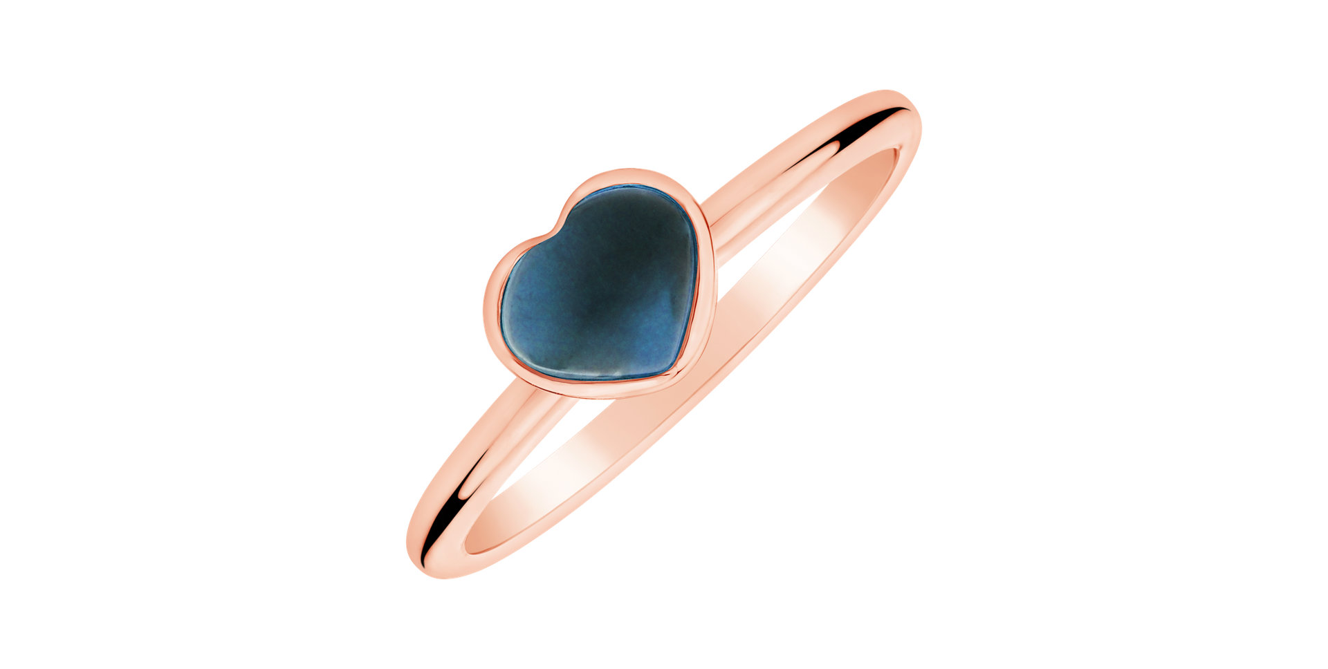 Ring with Topaz London Bonbon