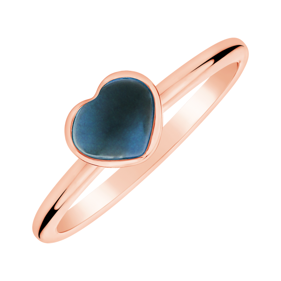 Ring with Topaz London Bonbon