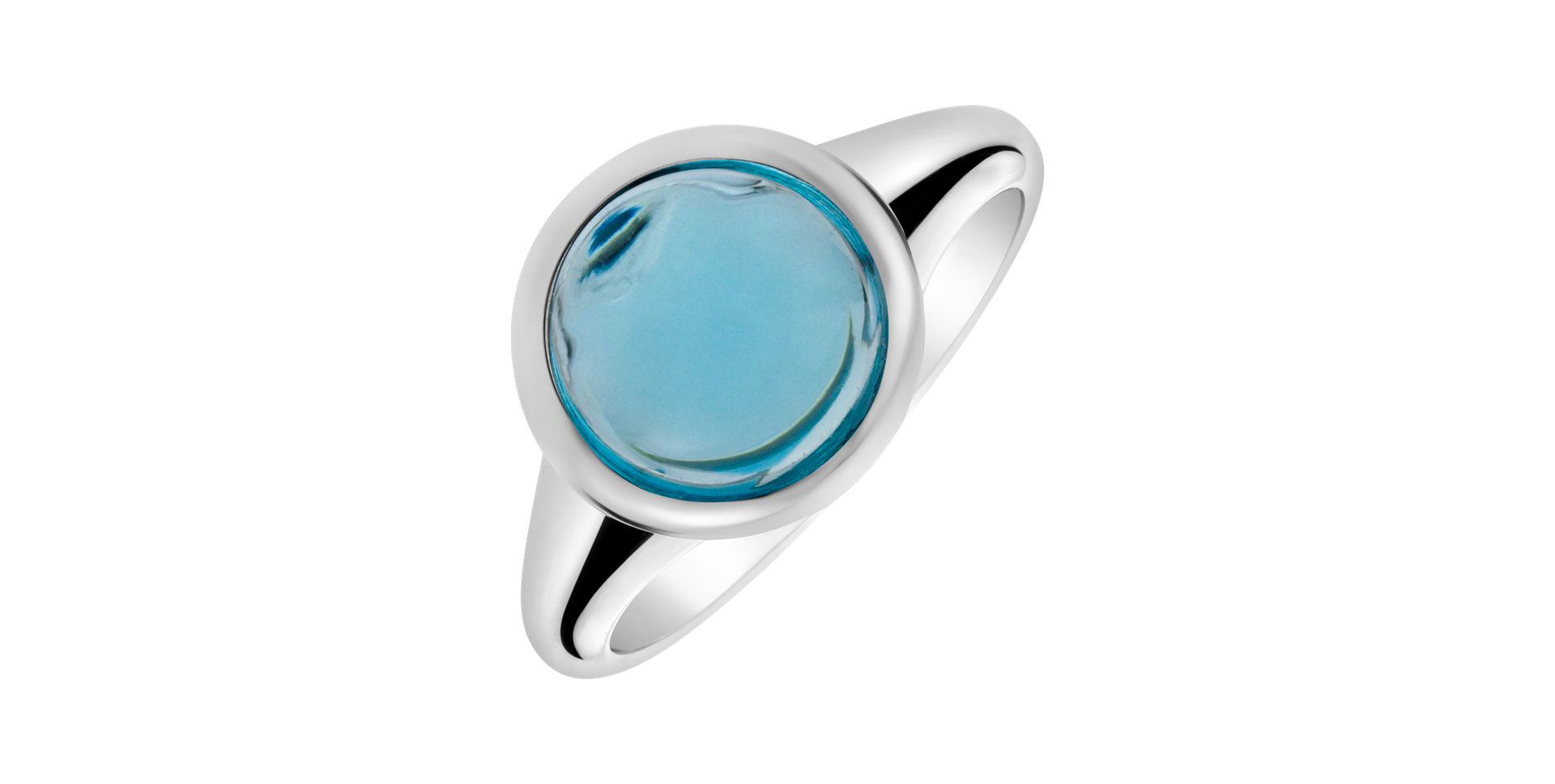Ring with Topaz Swiss Bonbon