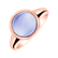 Ring with Blue Chalcedony Bonbon2