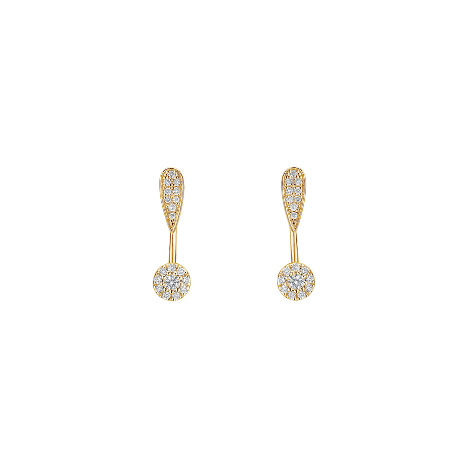 Diamond earrings Unique Blessing