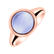 Ring with Blue Chalcedony Bonbon2